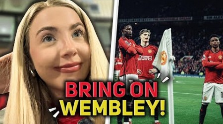 AMAD TO START AT WEMBLEY! BRUNO DESTROYS NEWCASTLE! Old Trafford Matchday Vlog