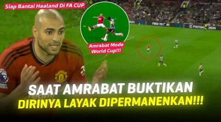 Ten Hag Langsung Siapkan Kontrak!! Aksi Sofyan Amrabat vs Newcastle Buat Ten Hag Siap Permanenkannya