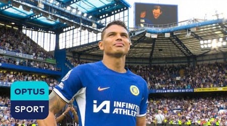 FINAL FAREWELL: Thiago Silva&#39;s goodbye speech to Chelsea at beautiful ceremony 