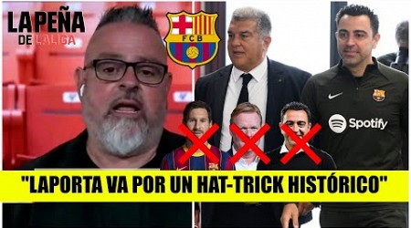 PRIMERO fue MESSI, luego KOEMAN y ahora Laporta se cepillara a XAVI: Moisés | La Peña de La Liga