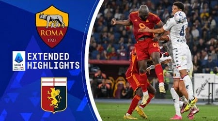 Roma vs. Genoa Extended Highlights | Serie A | CBS Sports Golazo