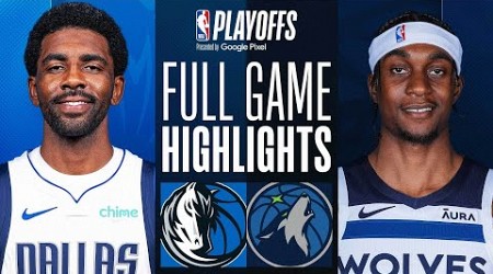 #5 MAVERICKS at #3 TIMBERWOLVES | FULL GAME 1 HIGHLIGHTS | May 22, 2024