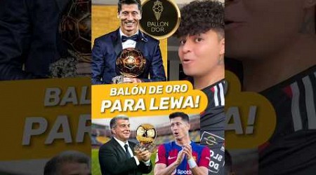 LEWANDOWSKI BALÓN DE ORO 