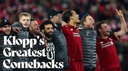 Klopp&#39;s Greatest Comebacks | When the Reds refused to give up!