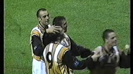 1998/99: Bolton Wanderers vs Hull City (League Cup 2nd Round, 1st Leg) - (Tennis Ball protest)