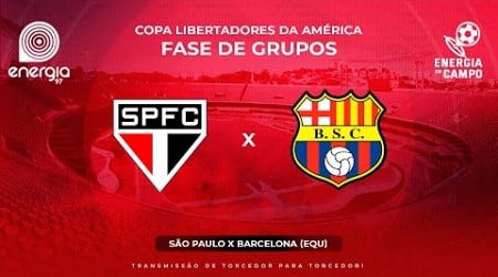 SÃO PAULO X BARCELONA - 16/05/2024 - LIBERTADORES - AO VIVO