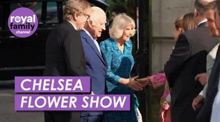 King and Queen Attend The Chelsea Flower Show