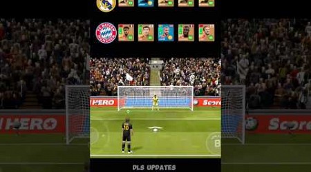 dls24 Real Madrid vs Bayern Munich penalty challenge #dls24 #dreamleaguesoccer2024 #dls2024 #dls