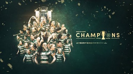 Watch all the Celebrations as CelticFC Women lift the Scottish Women&#39;s Premier League Trophy