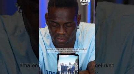 Balotelli: Türkiye&#39;de Futbol Oynamayacağım Diye Söz Vermiştim! I Fotoğraf Albümü #shorts