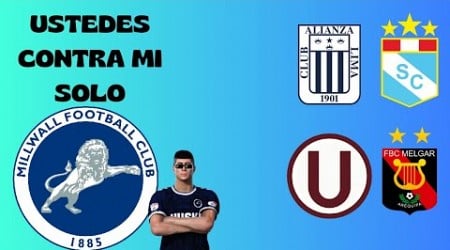 MILLWALL VS ALIANZA LIMA + UNIVERSITARIO + SPORTING CRISTAL + MELGAR | PES2021