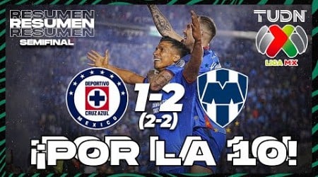 HIGHLIGHTS | Cruz Azul 1 (2)-(2) 2 Monterrey | CL2024 - Liga Mx Semis | TUDN