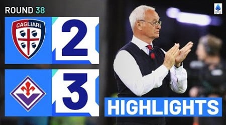 CAGLIARI-FIORENTINA 2-3 | HIGHLIGHTS | Plenty of drama in Ranieri’s last game | Serie A 2023/24