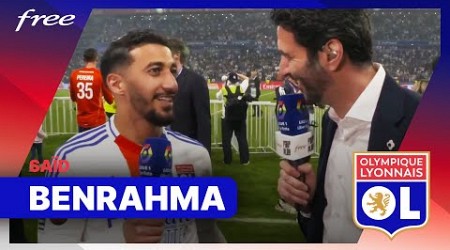 OL/Strasbourg - S. Benrahma : &quot;Je ne réalise pas encore&quot; - BORD-TERRAIN