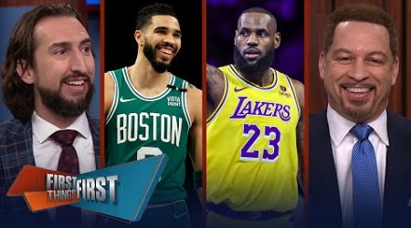 Lakers infatuated, Celtics vs Pacers ECF &amp; Cavs, Bulls reluctant to trade | NBA | FIRST THINGS FIRST