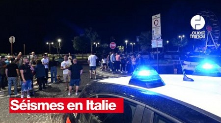 Italie : plusieurs séismes près de Naples