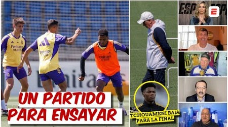 REAL MADRID vs BETIS: Último ensayo antes de la final de la CHAMPIONS. Tchouaméni fuera | Exclusivos