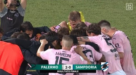 Serie B Playoff: Palermo-Sampdoria 2-0 - DIAKITÉ DOPPIETTA AL BARBERA ROSANERO IN SEMIFINALE!!