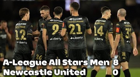 A-League All Stars Men v Newcastle United | Match Highlights