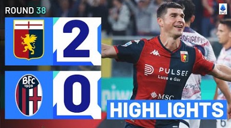 GENOA-BOLOGNA 2-0 | HIGHLIGHTS | The Grifone end their season on a high | Serie A 2023/24