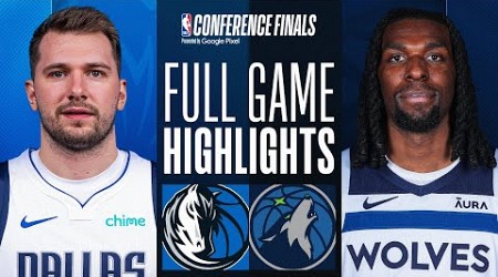 #5 MAVERICKS at #3 TIMBERWOLVES | FULL GAME 2 HIGHLIGHTS | May 24, 2024