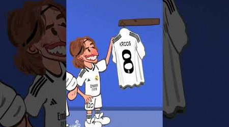 We only have two more matches to see Toni Kroos in Real Madrid kit. 