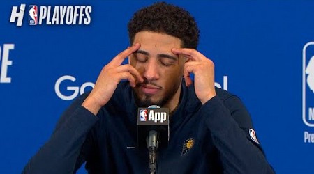 Tyrese Haliburton talks Turnovers &amp; Game 1 Loss vs Celtics, Full Postgame Interview