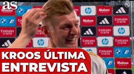 KROOS | ENTREVISTA ÚLTIMO PARTIDO SANTIAGO BERNABÉU | DESPEDIDA Real Madrid Betis hoy