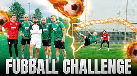 FUßBALLCHALLENGE MIT BUNDESLIGA PROFIS ⚽️ | Sehr hohes Niveau 