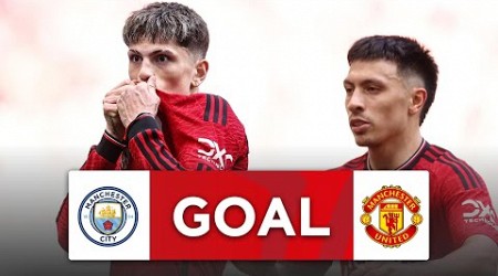 GOAL | Garnacho | Manchester City 0-1 Manchester United | Final | Emirates FA Cup 2023-24