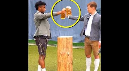 Bayern Players With Beer + Them 