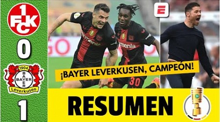 BAYER LEVERKUSEN, CAMPEÓN de POKAL. DOBLETE para XABI ALONSO. 1-0 vs Kaiserslautern. GOLAZO de Xhaka