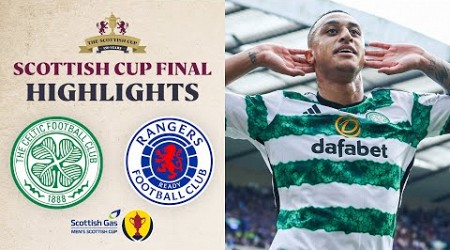 Celtic 1-0 Rangers | Late Drama as Idah Secures Double for Celtic! | Scottish Gas Scottish Cup Final