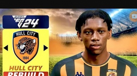 Pes&#39;te Hull City&#39;nin Teknik direktörü oldum ve 2 tane oyuncu transfer ettim.Hull City Rebuild 1