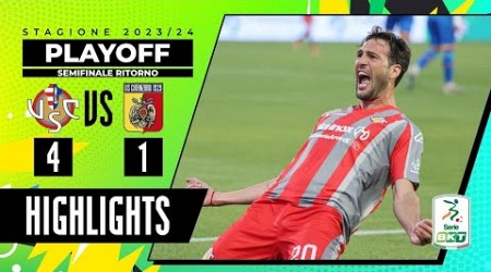 Cremonese vs Catanzaro 4-1 | Una Cremonese devastante vola in finale | HIGHLIGHTS Playoff Serie BKT