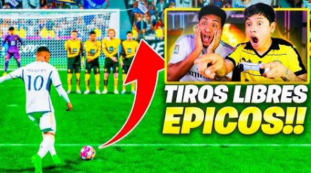 RETO INCREÍBLE DE TIROS LIBRES EN EA FC 24 (Final Champions League) 