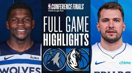 #3 TIMBERWOLVES at #5 MAVERICKS | FULL GAME 3 HIGHLIGHTS | May 26, 2024