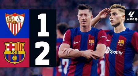 SEVILLA 1 vs 2 FC BARCELONA | LALIGA 2023/24 MD38