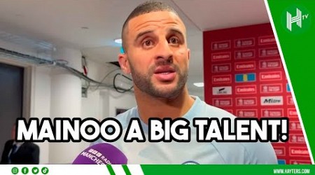 Kobbie Mainoo... WHAT A TALENT! | Kyle Walker after FA Cup final defeat