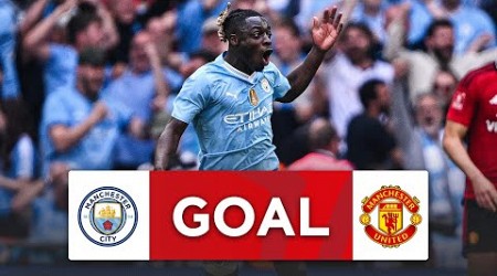 GOAL | Jeremy Doku | Manchester City 1-2 Manchester United | Final | Emirates FA Cup 2023-24