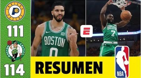 BOSTON CELTICS lidera la serie 3-0 tras derrotar a INDIANA PACERS en las FINALES del ESTE | NBA