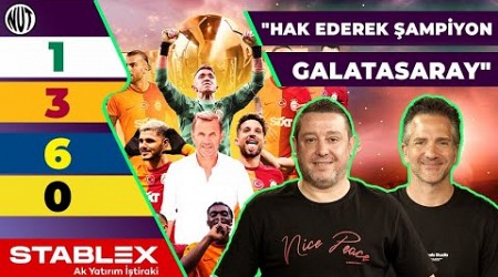 Süper Lig&#39;de Şampiyon Galatasaray | Maç Sonu | Nihat Kahveci, Nebil Evren