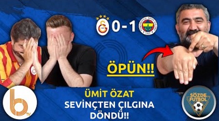 Ümit Özat Sevinçten Çılgına Döndü!! | Galatasaray 0 - 1 Fenerbahçe