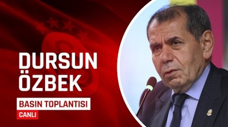 Dursun Özbek Basın Toplantısı | Galatasaray - Fenerbahçe Derbisi, Ali Koç&#39;a Cevap