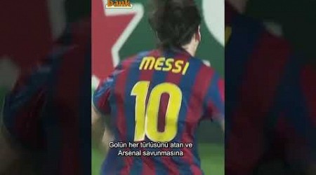 Sanki PlayStation gibi! Messi&#39;nin 4 gollü Arsenal resitali