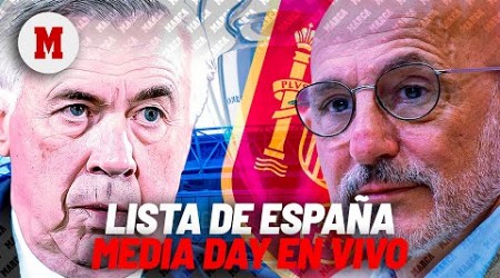 España, lista Eurocopa y Media Day del Real Madrid en directo I Convocatoria y ruedas de prensa