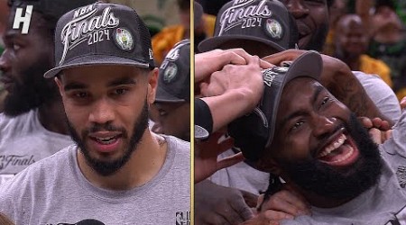 Boston Celtics - FULL ECF Trophy Presentation Ceremony 