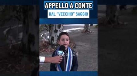 #Conte al #Napoli, appello fantastico del bimbo napoletano! 