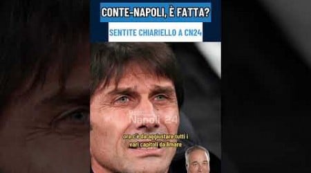 Conte-Napoli, annuncio di Chiariello a CN24 