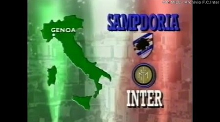 1994-95 (33^ - 28-05-1995) Sampdoria-INTER 2-2 Short HLTS Channel 4 Eng